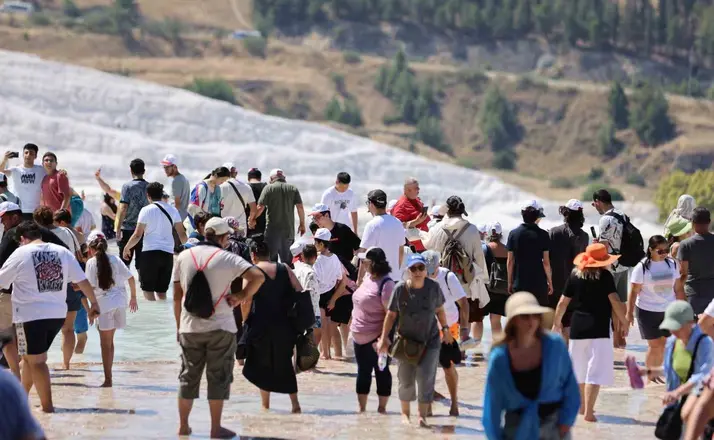 Denizli turizminde Avrupa ve ABD yükselişe geçti
