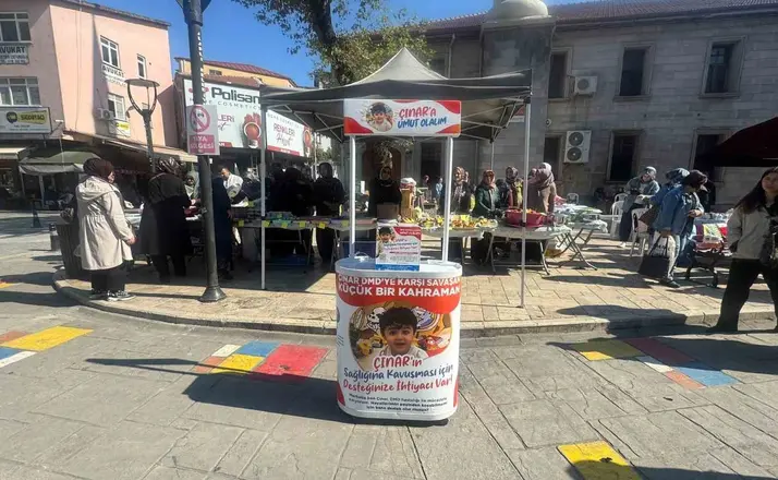 DMD hastası Çınar için Alaplı’da dayanışma etkinliği düzenlendi
