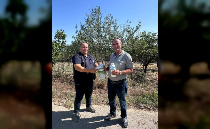 Dolu mağduru üreticilere destek 