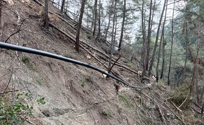 Dörtyol’da 500 metrelik içme suyu hattı yenilendi
