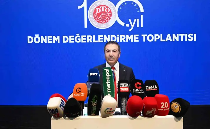 DTO Başkanı Erdoğan’ın sunumu ayakta alkışlandı
