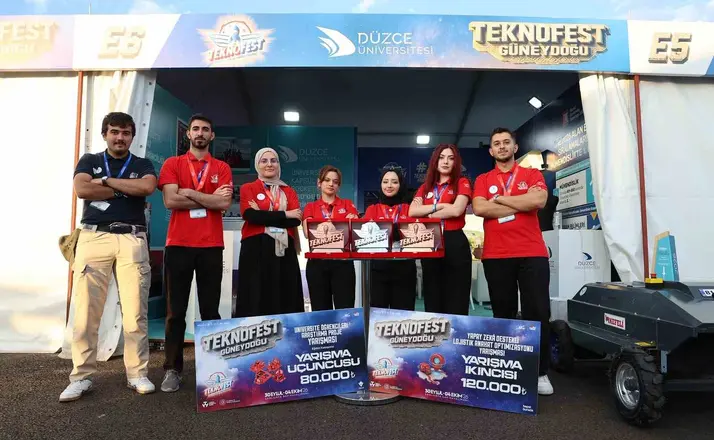 Düzce Üniversitesi beş alanda 5 ödülle

