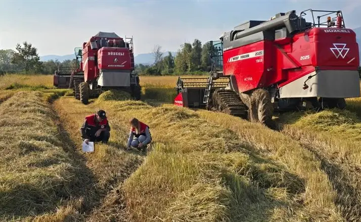 Düzce’de verimli hasat için biçerdöver denetimleri sürüyor
