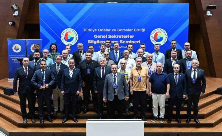 Edremit Ticaret Odası Genel Sekreteri Akgün, TOBB seminerine katıldı 