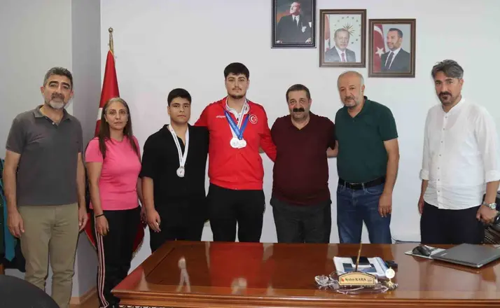 Elazığ Belediyespor sporcusu Avrupa ikinci oldu
