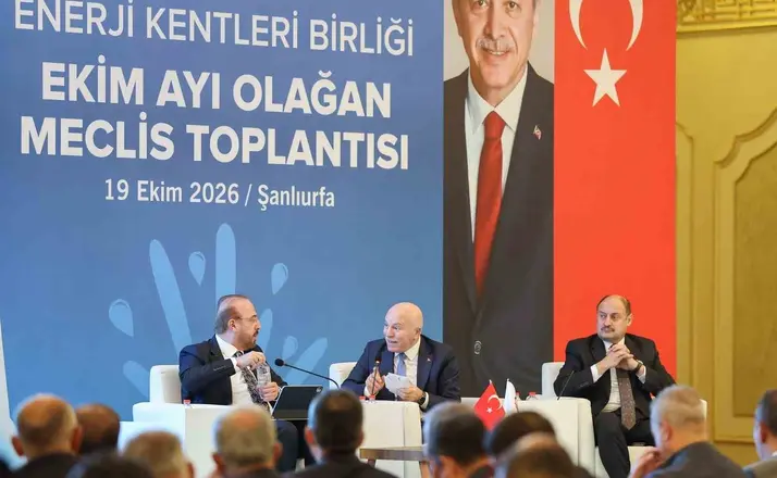 Enerji Kentleri Birliği Ekim Ayı Olağan Meclis Toplantısı Şanlıurfa’da düzenlendi
