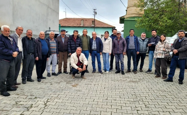 Ereğli’de çiftçiler ilaçlama ve gübreleme konusunda bilgilendirildi