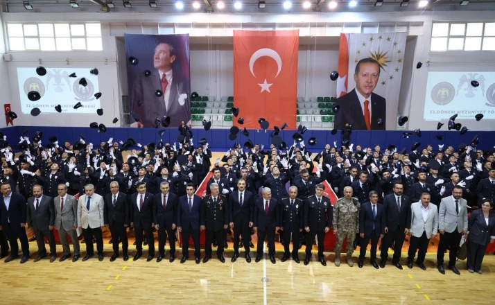 Ereğli POMEM'de mezuniyet coşkusu