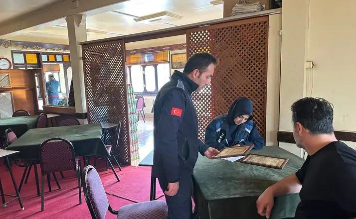 Erzincan’da 363 kahvehane ve çay ocağı denetlendi
