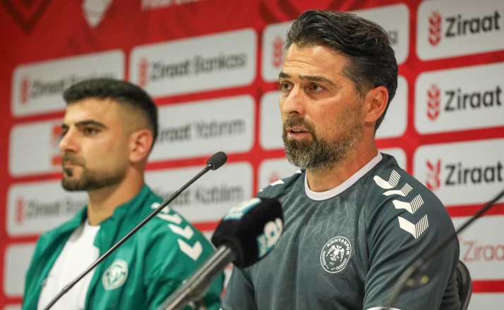 Finalistler soruları cevaplandırdı! Konyaspor kupayı şehre getirmek istiyor!