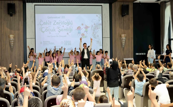 Geleneksel 20. Cahit Zarifoğlu Çocuk Şenliği Karatay’da gerçekleştirildi