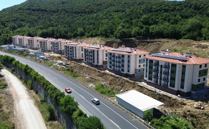 Gölyaka’da 140 TOKİ konutu için çalışmalar sürüyor 