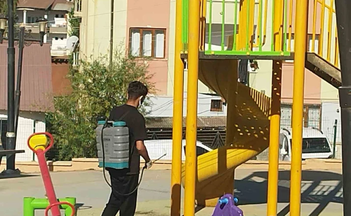 Hakkari’de kara sinekle mücadele sürüyor 
