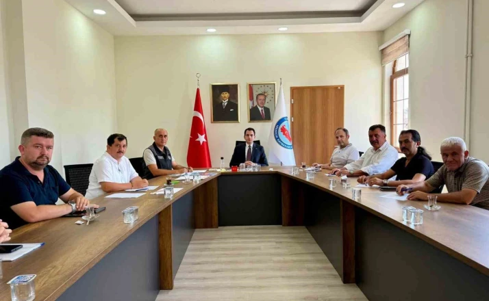 Hisarcık’ta 6 köyün içme suyu hattı yeniden işler hale getirilecek 
