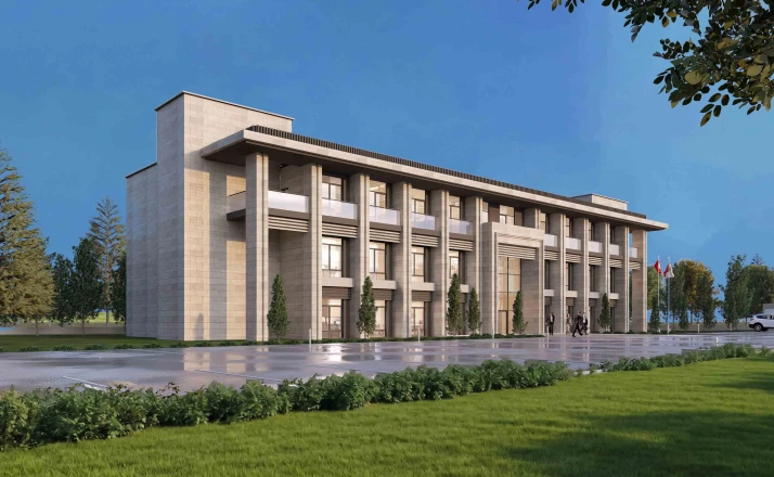 İlçe Emniyet Müdürlüğü'nün yeni hizmet binası için ilk adım atıldı