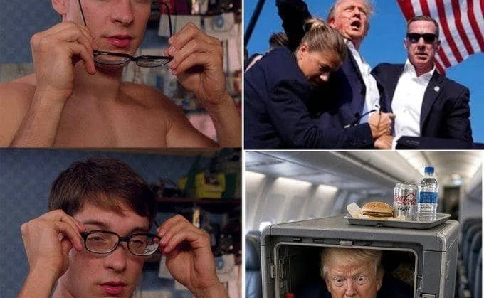 İran Trump’ın ikram aracıyla gizlice uçak değiştirmesini tiye aldı