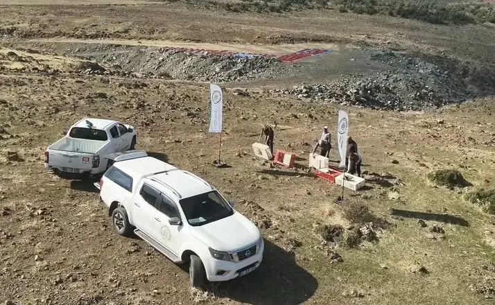 İslahiye’de kınalı keklikler doğaya salındı
