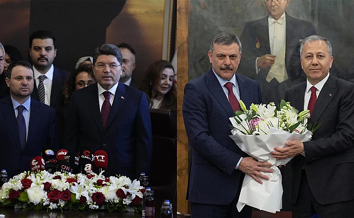 Kabinede devir teslim törenleri gerçekleşti