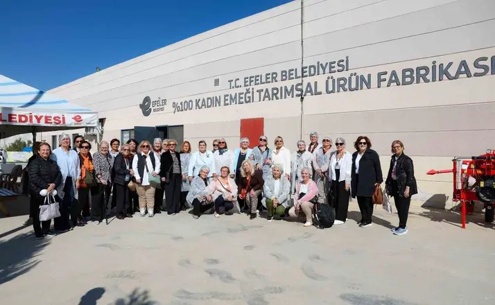 Kadın emeği fabrikası Türk Kadınlar Konseyi üyelerinden tam not aldı
