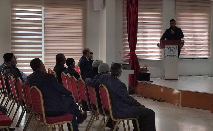 Karapınar’da hacı adaylarına sağlık semineri