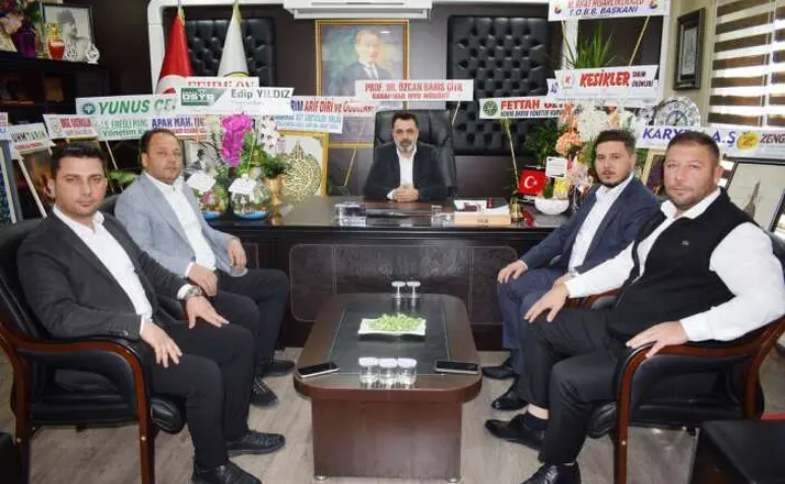 Karapınar Ticaret Borsası’nda Yeni Dönem: Başkan Hamit Zengin