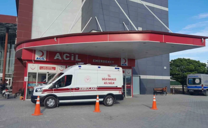 Karapınar’da otomobil ile elektrikli motosiklet çarpıştı: 1 yaralı