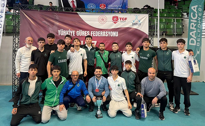 Karatay güreşte Türkiye şampiyonu