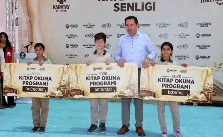 Karatay’da Kitap Okuma Projesi şenliklerle tamamlandı
