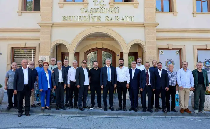KASİAD yönetiminden Taşköprü Belediyesine ziyaret
