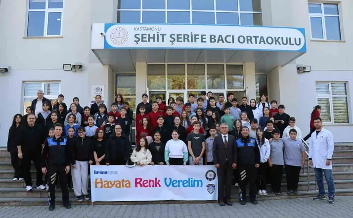 Kastamonu’da çocuklar bu projeyle bilinçleniyor
