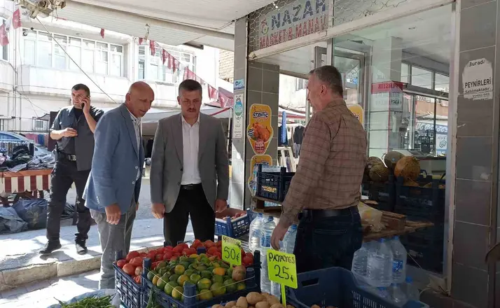 Kaymakam Serin: "Devlet her zaman vatandaşın ve esnafın yanında"

