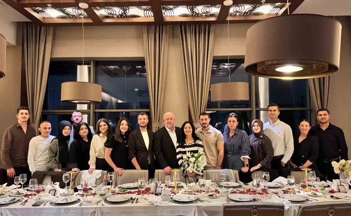 Kazım Yılmaz’a veda yemeği
