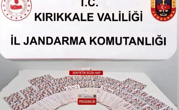 Kırıkkale’de jandarmadan uyuşturucu operasyonu: 1 gözaltı