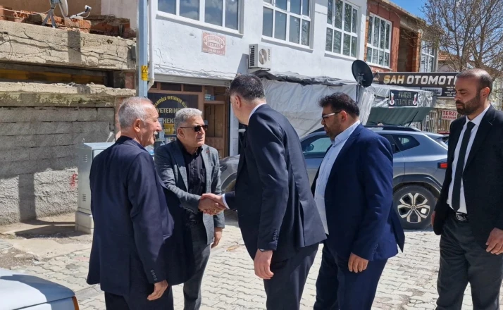 Kırmızı Et Üreticileri Birliği Adayı Kemal Tekin üreticilerle buluştu