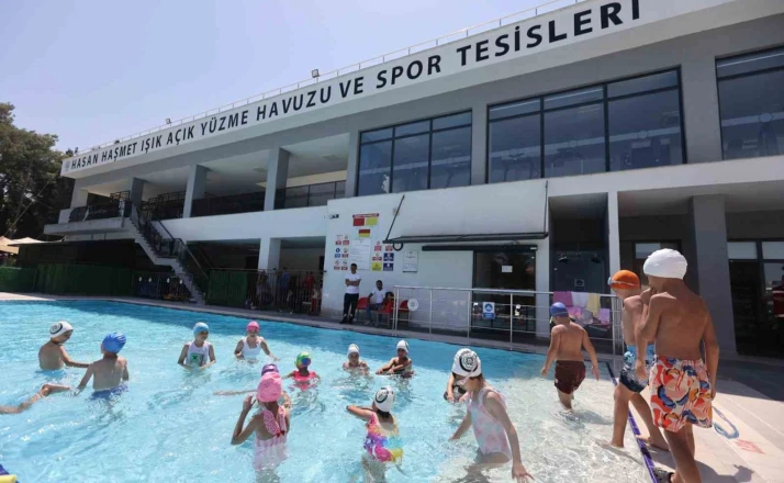 Kırsaldaki çocuklar "Yeşilden Maviye" ilk kulaçlarını attı 