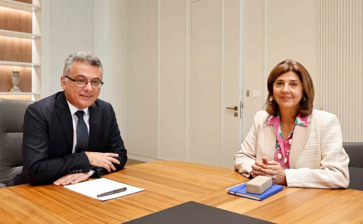 KKTC Cumhurbaşkanı Erhürman, BM Temsilcisi Cuellar ile görüştü 