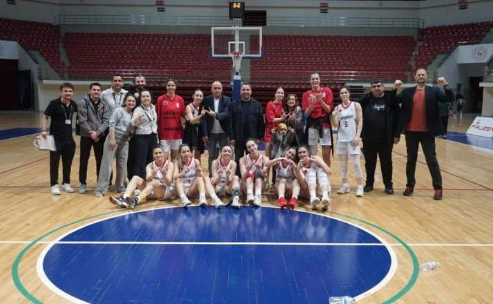 Konya Basket tarih yazdı: Kadınlar 1. Ligi’ne yükseldi