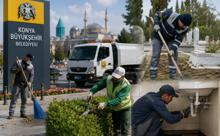 Konya Büyükşehir Belediyesi 99 Personel Alacak