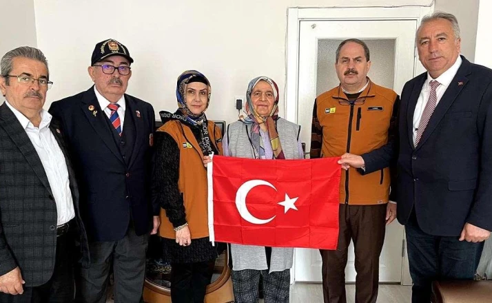 Konya Büyükşehir’den şehit polislerin ailelerine ziyaret