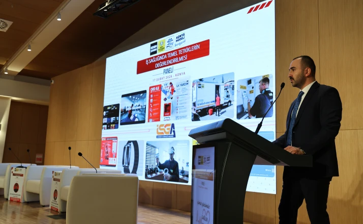 Konya Büyükşehir "İş Sağlığında Temel Tetkiklerin Değerlendirilmesi" paneline ev sahipliği yaptı