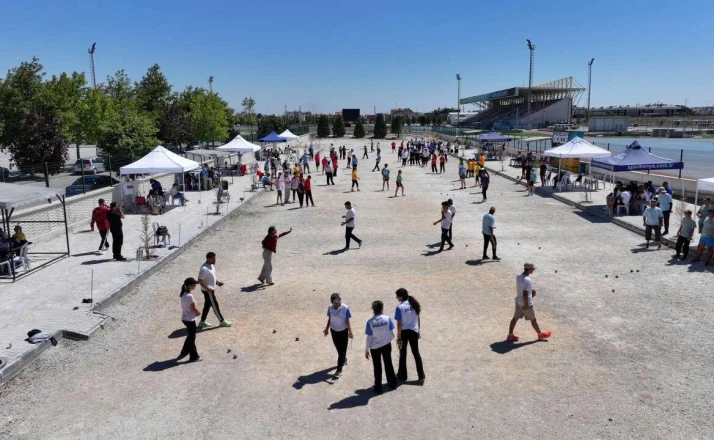 Konya'da 3. Uluslararası Bocce Turnuvası başladı