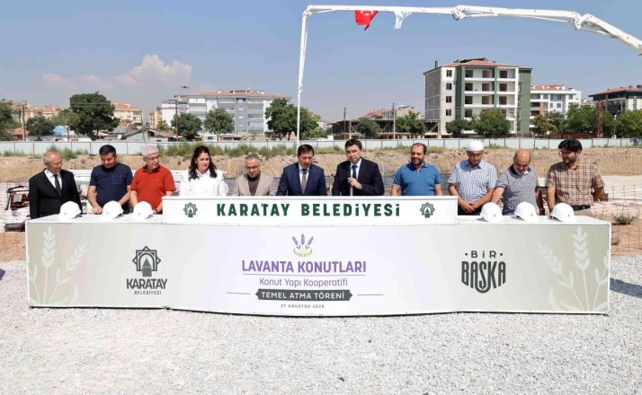 Konya’da 373 Aileyi Ev Sahibi Yapacak Projede Temeller Atıldı!
