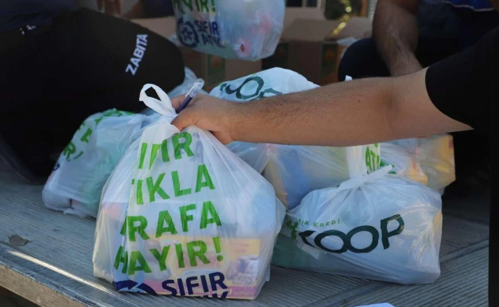 Konya’da 600 aileye gıda desteği! Başkan açıkladı