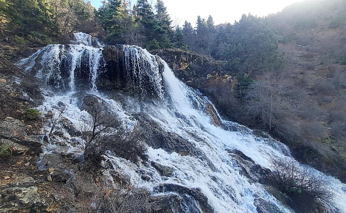 Konya'da 'Güngörmez Şelalesi', yüzyıllık değirmen geleneğini ve kaybolan bir ritüeli hatırlatıyor