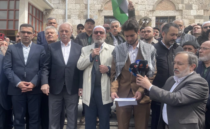 Konya’da İsrail’in aldığı idam kararına tepki