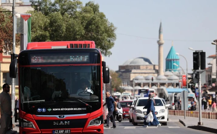 Konya’da otobüs güzergahları değişti! 30 Ağustos uyarısı