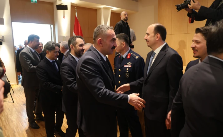 Konya'da protokol bayramlaşma programı düzenlendi