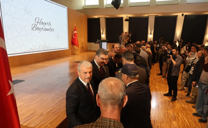 Konya'da protokol bayramlaştı