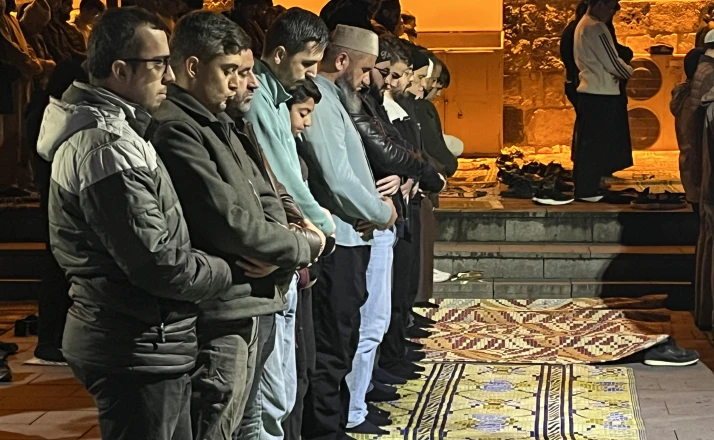 Konya'da Ramazan ayının ilk teravih namazı kılındı