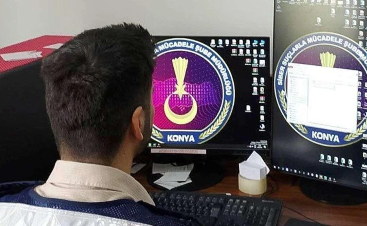 Konya’da sanal devriye! Binlerce yasa dışı içerik tespit edildi
